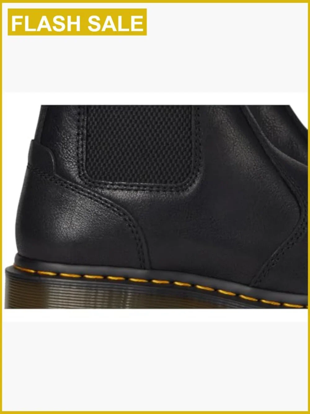 Full Grain Leather Chelsea Boots - Ankle High Slip On